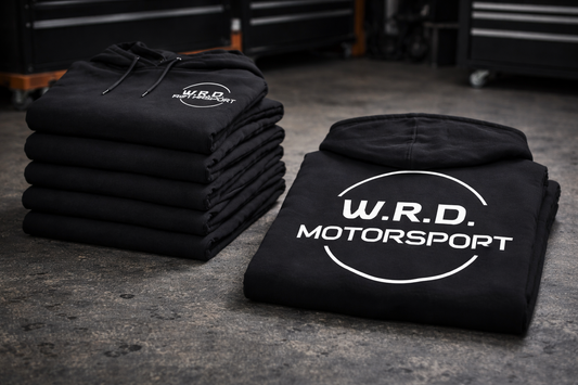 WRD Motorsport Hooded Sweatshirt.
